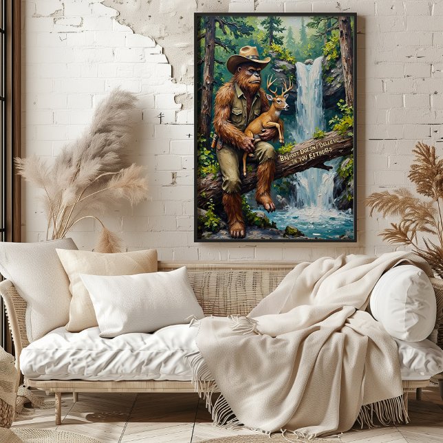 Vildhetens viskningar:Bigfoot och det förtroendefu Poster (Skapare uppladdad)
