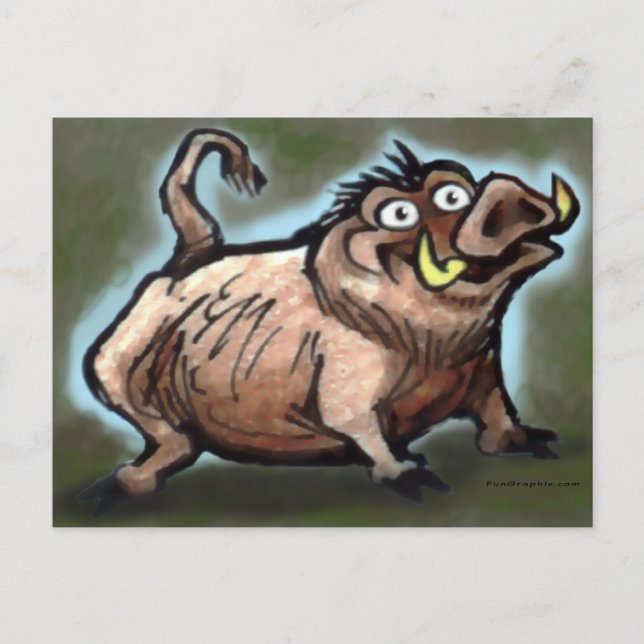 VildHog Vykort (Framsida)