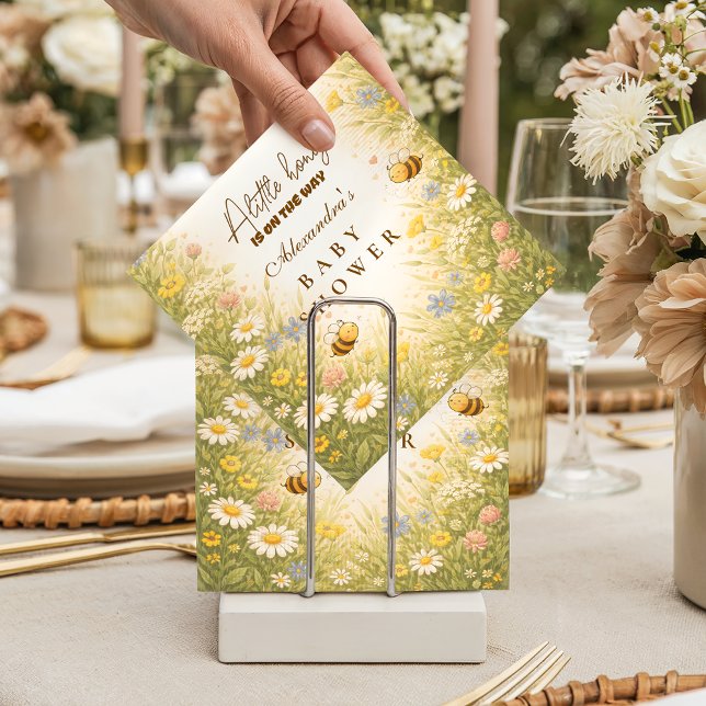 Vildhonungsäng Baby Shower Pappersservett (Skapare uppladdad)