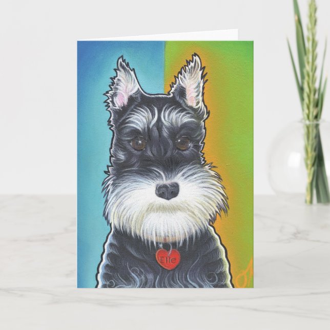 VildhundSchnauzer Kort (Framsida)
