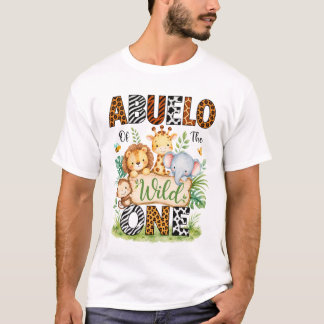 Vildingens farfar Första födelsedags pojke Jungle T Shirt