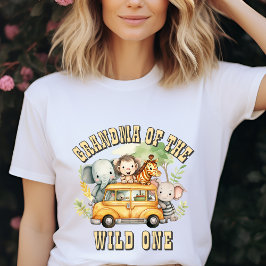 Vildingens mormor födelsedagssafari djur  t shirt