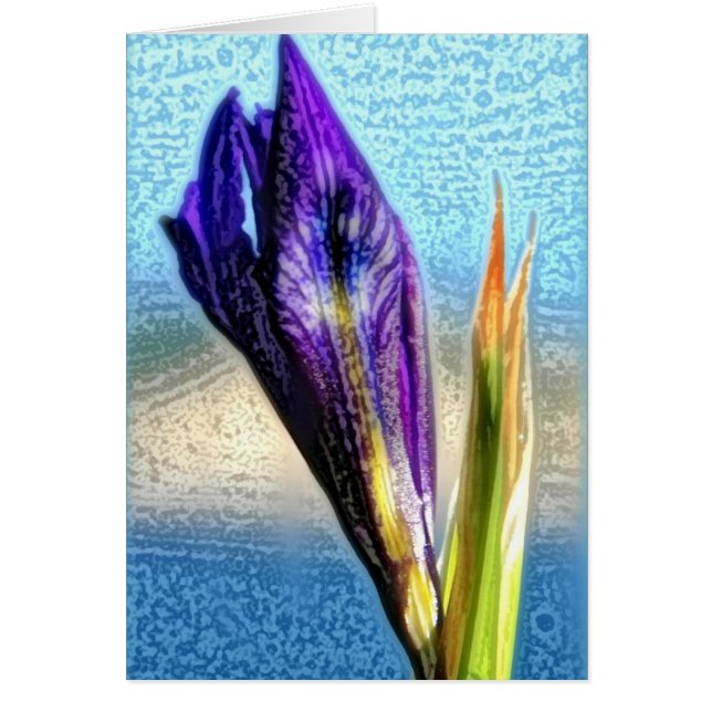VildIris Hälsningskort (Framsidan)