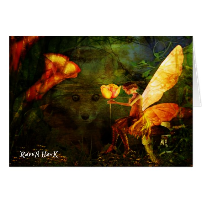 Vildjakt Hälsningskort (Framsidan Horizontal)