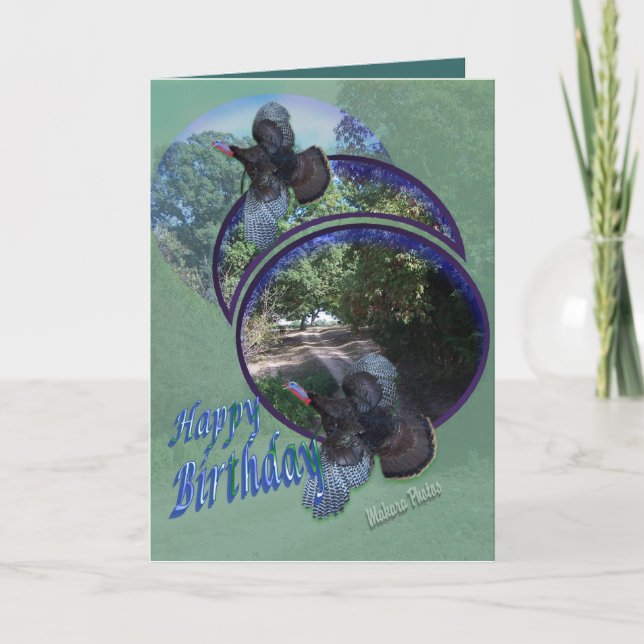 Vildkalkoner flyg-personifierar in kort (Framsida)