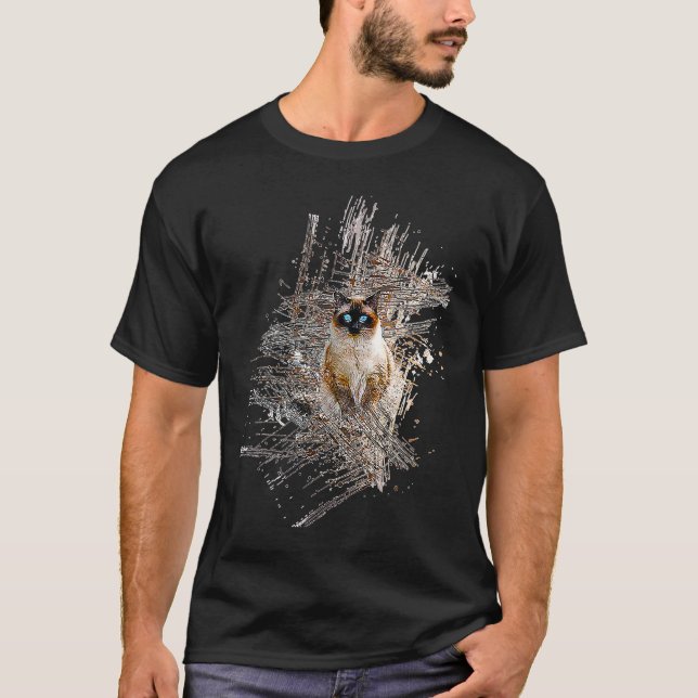 Vildkatt T Shirt (Framsida)