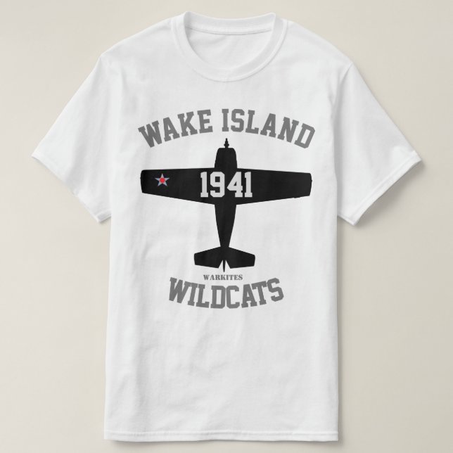 Vildkatter för F4F för Warkites "vakö" Tee Shirt (Design framsida)