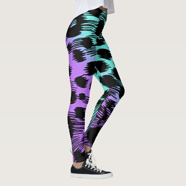 Vildkattgradient Leggings (Höger)