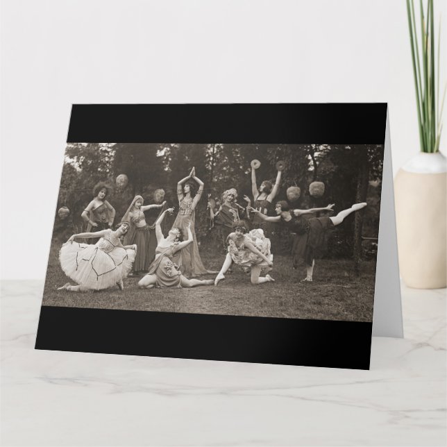 Vildkvinnadans 1924 kort (Framsida)