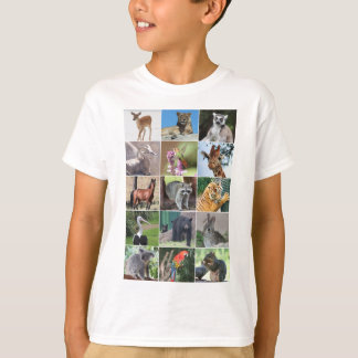 Vildlevande 15 djur Bildade i Vilden T Shirt