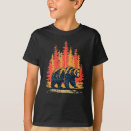 Vildlife Beauty Bear bland Träd T Shirt