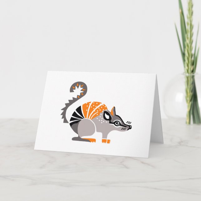 Vildlife - Cute NUMBAT - Conservation - Marsupial Kort (Framsida)