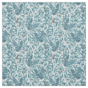 Vildlife Herons in Soft Teal and White Tyg