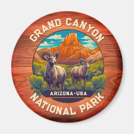 Vildlife i Grand Canyon nationalpark Arizona Magnet