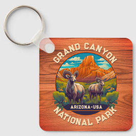 Vildlife i Grand Canyon nationalpark Arizona Nyckelring