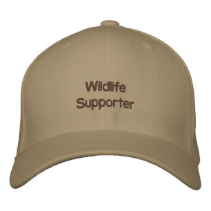 Vildlife Supporter Embroized Cap Broderad Keps