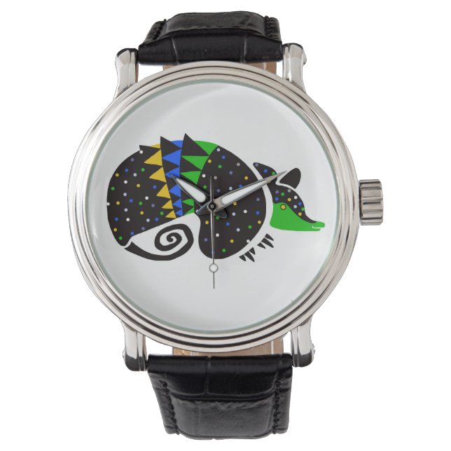 Vildlife - Tre banade ARMADILLO - Brasilien Armbandsur (Framsida)