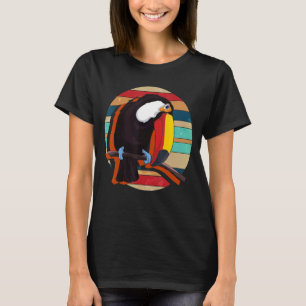Vildlife Zoo Bird Animal Retro Tropical Toucan 1 T Shirt