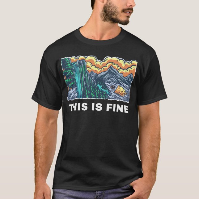 Vildliv för campingälskare vintage t shirt (Framsida)