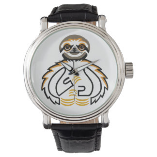 Vildlivet - Coolan tretodig SLOTH - Natur - Armbandsur