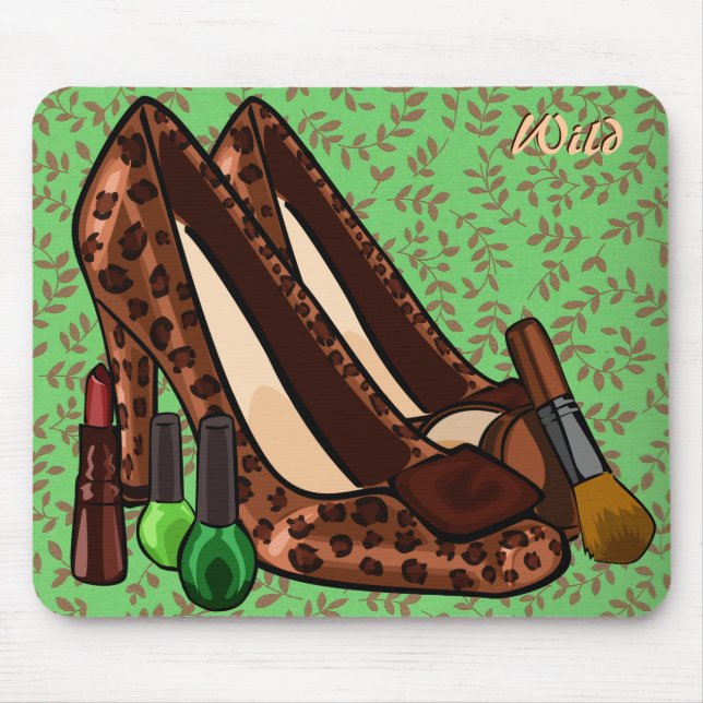 VILDMakeup & skor Mousepad Musmatta (Framsidan)