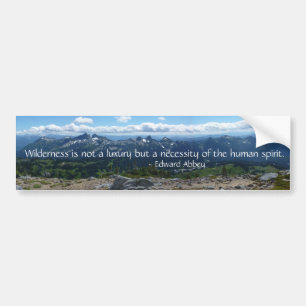Vildmarkcitationstecken (Tatoosh spänner), Bildekal