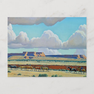 “Vildmarken Navajo” av Maynard Dixon Vykort