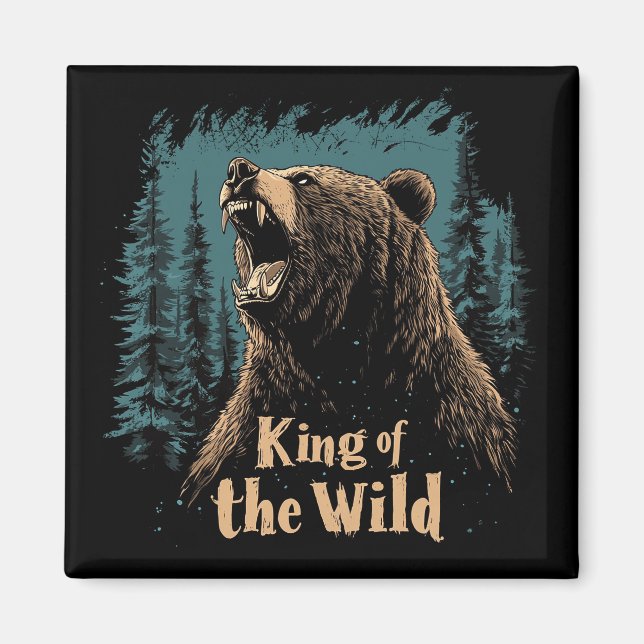 Vildmarkens kung magnet (Framsidan)
