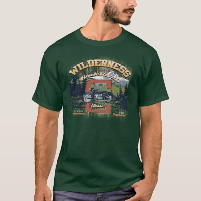 VILDMARKMASKINER T SHIRT (Framsida)
