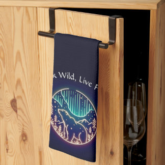 Vildmarksande Björn Kökshandduk