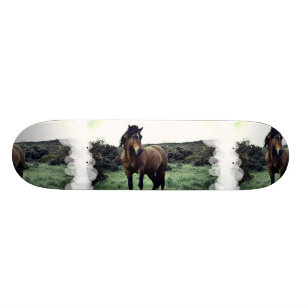 VildMustangSkateboard Skateboard Bräda 21,5 Cm