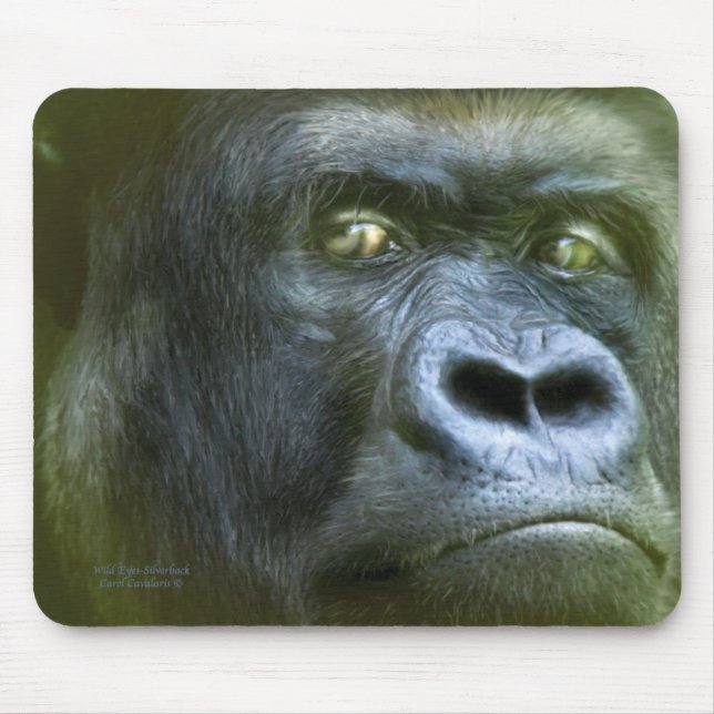 Vildögon - Silverback Mousepad Musmatta (Framsidan)