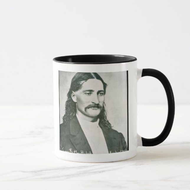 "Vildräkning" Hickok (b-/wfotoet) Mugg (Höger)