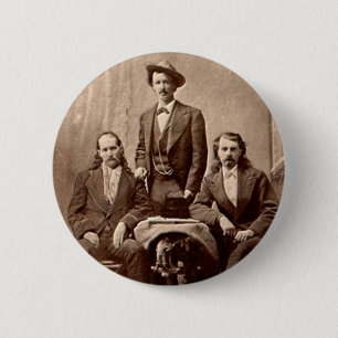 Vildräkning Hickok - den Texas jacken - Knapp