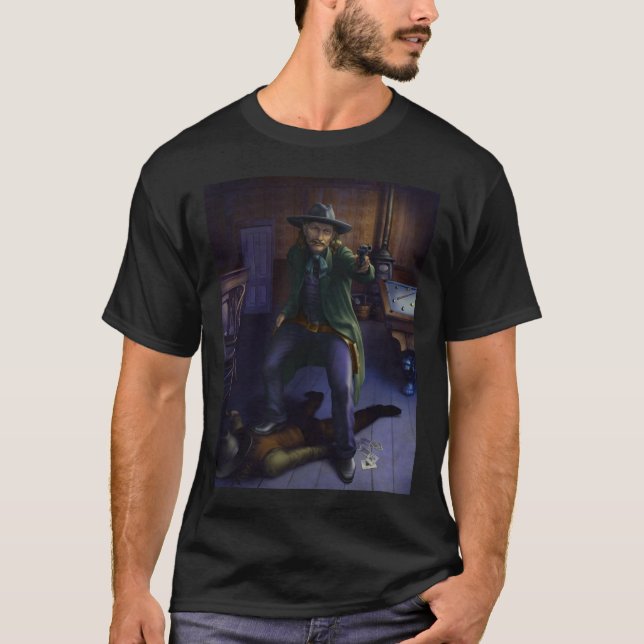 Vildräkning Hickok T Shirt (Framsida)