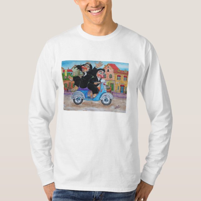VILDRITT - NUNNOR PÅ SPRINGAN TEE SHIRT (Framsida)