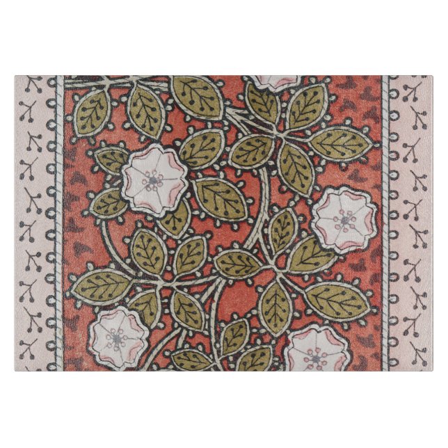 Vildros konstillustration blomma vintage (Framsidan)
