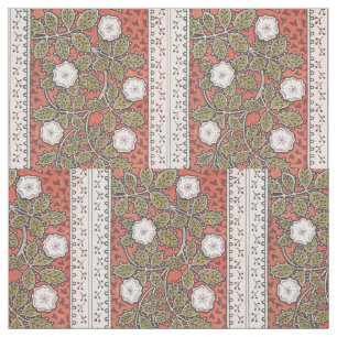 Vildros konstnärlig illustration blomma vintage tyg