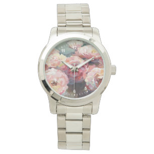 Vildrosa ros armbandsur