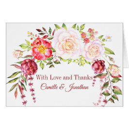 Vildrosa ros som matchar grönskatack OBS kort