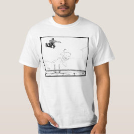 VILDRYTTARE AV STIGER OMBORD: Luft för Eddie pojke Tee Shirt