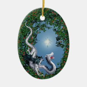 Vildsak Julgransprydnad Keramik
