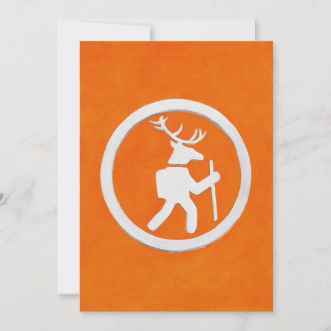 Vildspårmarkör Inbjudningar (Framsida)