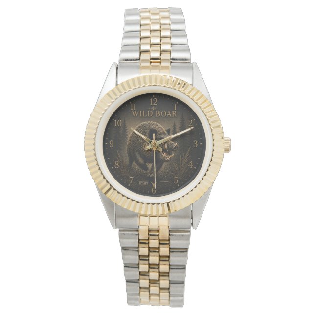 Vildsvin Armbandsur (Framsida)
