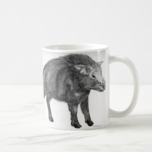 Vildsvin defensiv Stance Kaffemugg