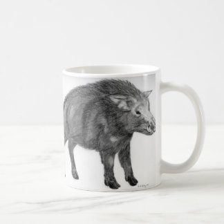 Vildsvin defensiv Stance Kaffemugg