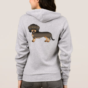 Vildsvinstråig Tax Söt Tecknad Hund T Shirt