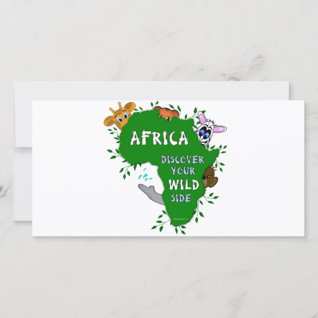 Vildt Afrika (Framsida)