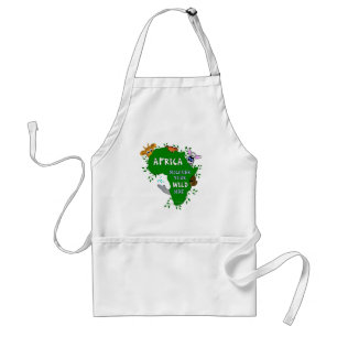 Vildt Afrika Förkläde