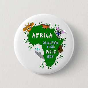 Vildt Afrika Knapp